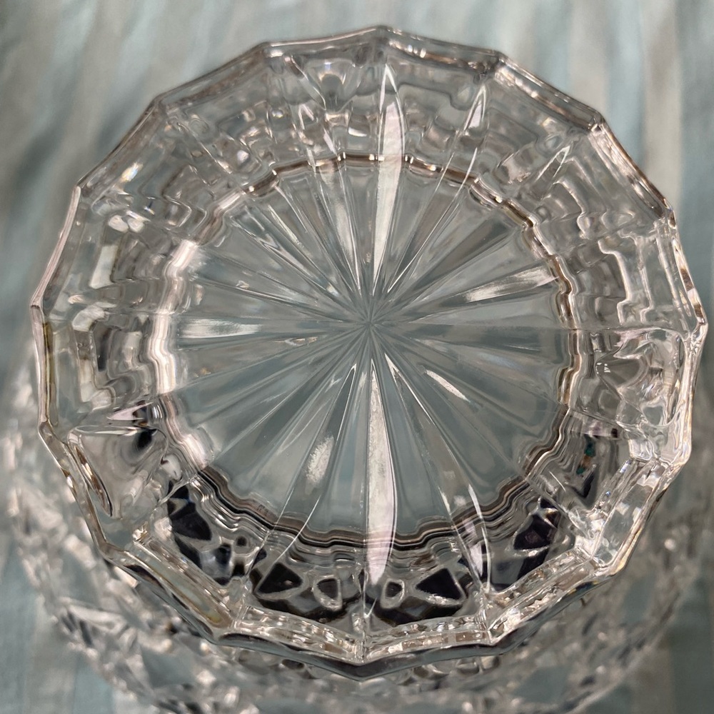 Marquis by Waterford dish with fan lid - Picture 5 of 11